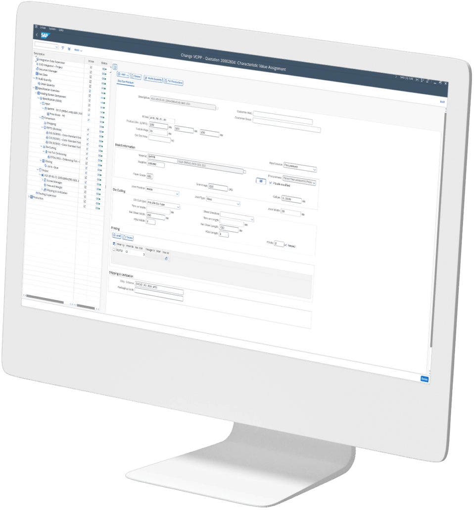 Folding Carton ERP Software